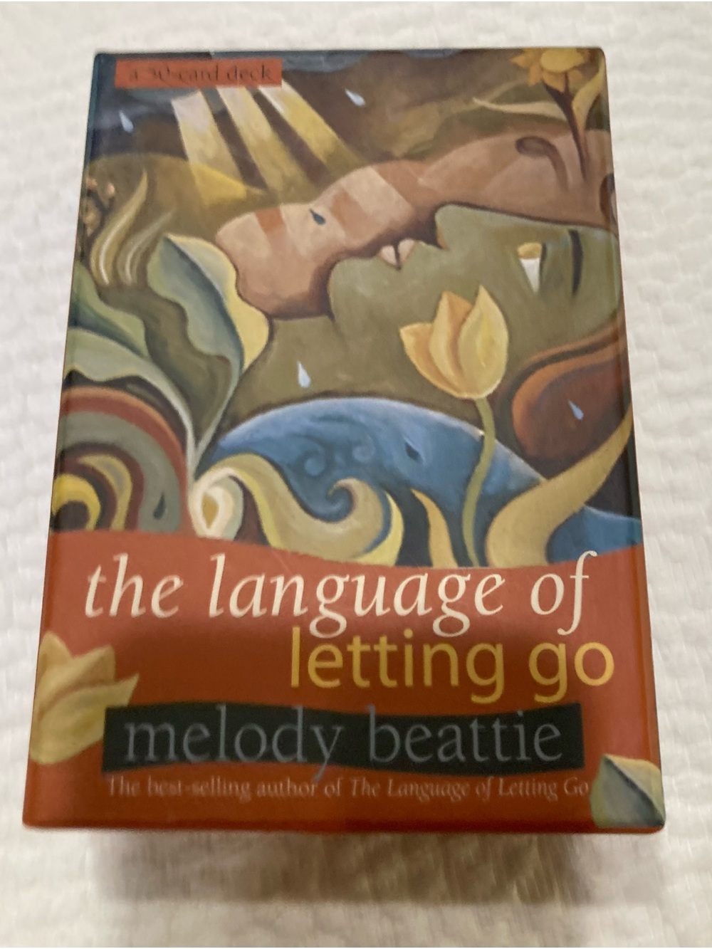 'The Language of Letting Go' Decorative Art Print - Earth Tones